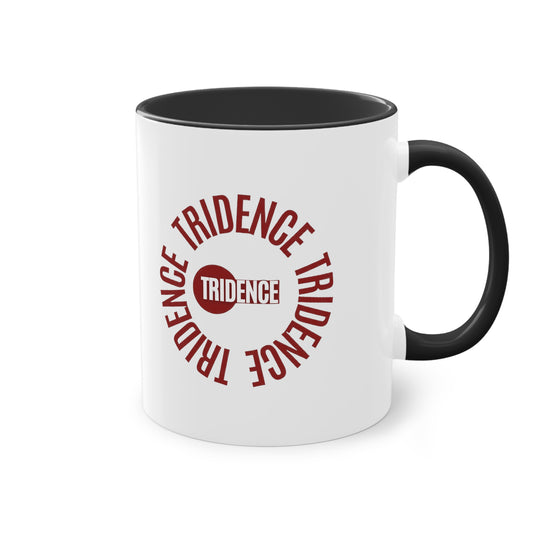 Tridence Two-Tone Coffee Mug, 11oz